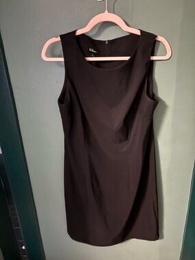 AGB Black Sleeveless Sheath Dress